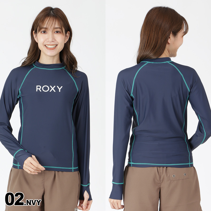 Roxy ロキシー レディース 長袖 ラッシュガード Tシャツ Rly ラッシュtシャツ Uvカット ティーシャツ 紫外線カット 水着 ビーチ 海水浴 プール 女性用 Southwestne Com