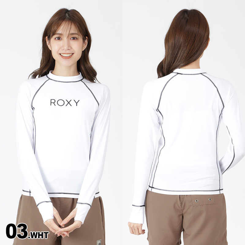 Roxy ロキシー レディース 長袖 ラッシュガード Tシャツ Rly ラッシュtシャツ Uvカット ティーシャツ 紫外線カット 水着 ビーチ 海水浴 プール 女性用 Southwestne Com