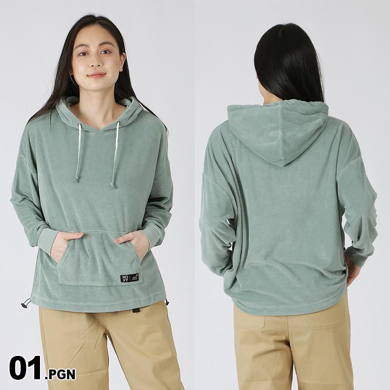 Roxy ロキシー レディース 長袖 プルオーバー パーカー Rpo2152 プルパーカー パイル地 タオル地 Uvカット 女性用の通販 Oc Style公式ストア