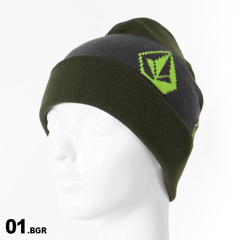 Volcom ボルコム メンズ ダブル ニット帽 J 折り返し 帽子 ぼうし ニットキャップ ビーニー スノーボード スノボ の通販 Oc Style公式ストア