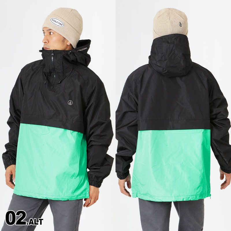 VOLCOM/ボルコム メンズ プルオーバー ジャケット A1631903 ナイロンジャケット ウインドブレーカー フード付き ウィンドブレの通販 | OC STYLE公式ストア VOLCOM/ボルコム メンズ プルオーバー ジャケット A1631903 ナイロンジャケット ウインドブレーカー フード付き ウィンドブレの通販 | OC STYLE公式ストア
