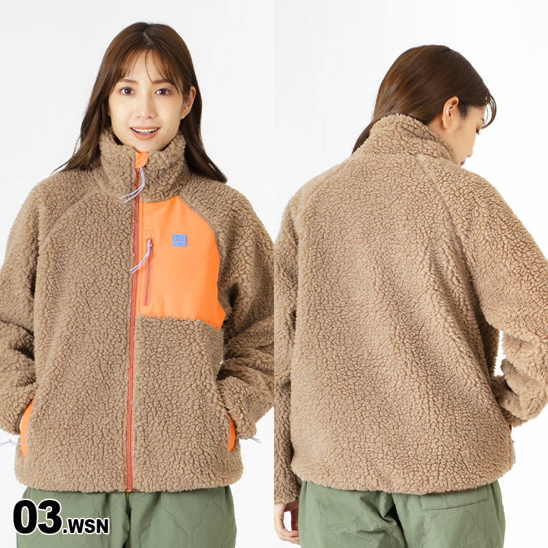 BILLABONG/ビラボン レディース アウタージャケット BB014-750 ボア