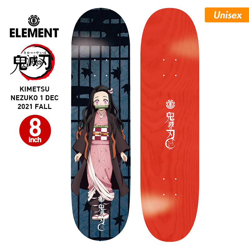国内即発送 鬼滅の刃 スケボー デッキ エレメント 全米人気 スケートボード スケートボード Labelians Fr