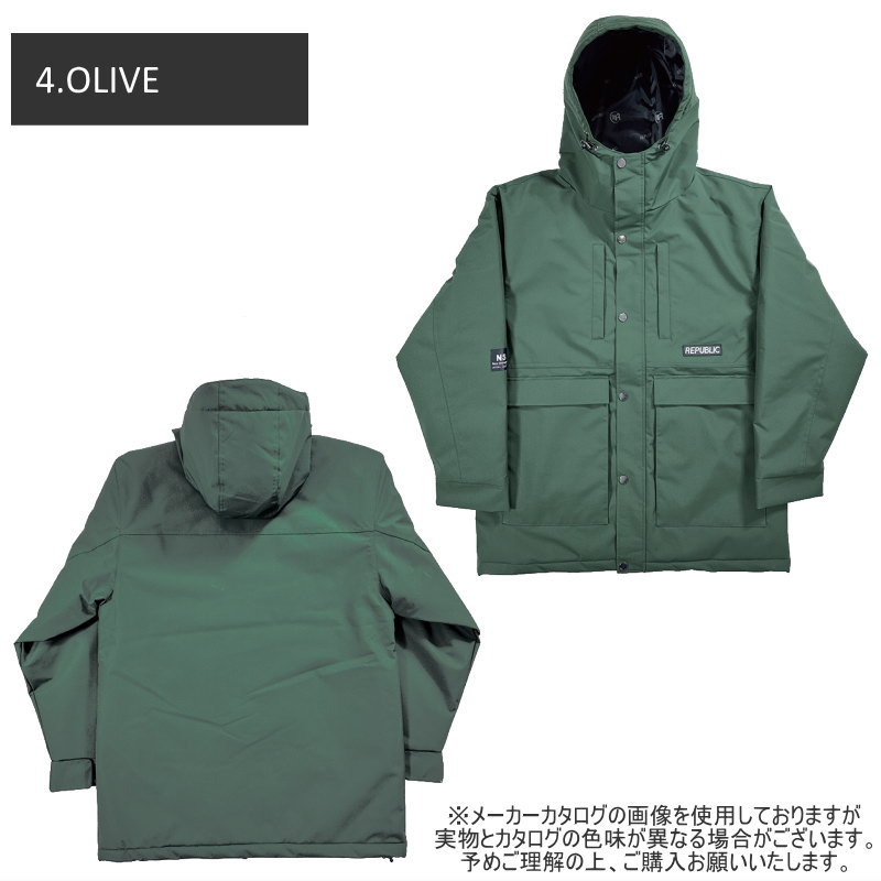 * 24-25 REPUBLIC NAUGHTY MOUNTAIN PARKA JACKETlipa желтохвост k сноуборд одежда мужской сноуборд no-ti mountain жакет JKT