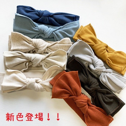  mail service free shipping great popularity! cotton rib hair band made in Japan 0-3 -years old about ribbon soft rib cotton material ta- Bank fu celebration of a birth baby girl baby pretty 