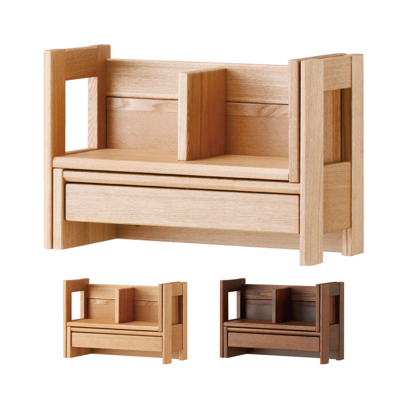 カリモク家具 ボナ シェルタ ワゴン ST0054 幅360×奥行600×高さ723mm