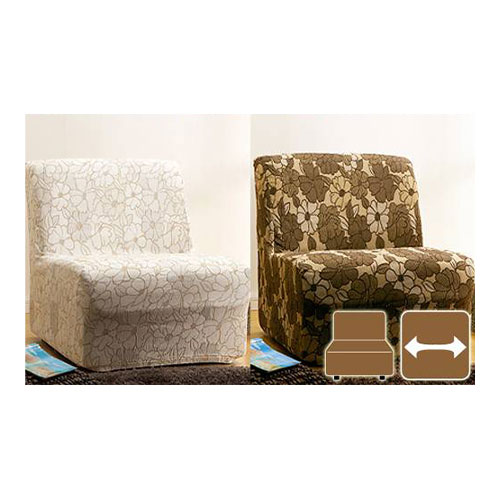 スペイン製 ストレッチフィット ソファカバー フロレス アームなし 1人掛け用 61000147の商品画像