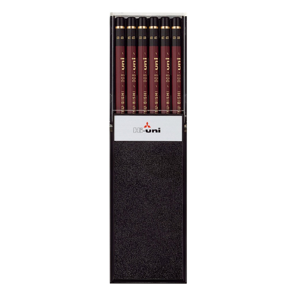  Mitsubishi pencil high Uni pencil B dozen (1 2 ps ) HUB