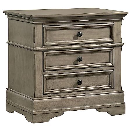 Coaster Home Furnishings man Cesta -3 step drawer night stand wheat parallel imported goods 