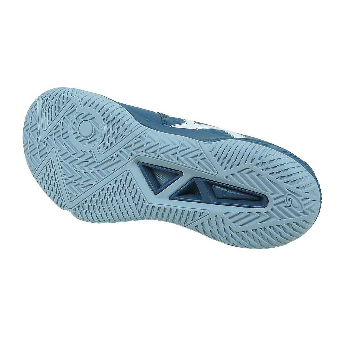  волейбол обувь Asics GEL-TACTIC 12 гель Tacty k12 low cut Vintage индиго × белый 50331