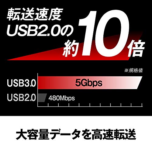  Buffalo BUFFALO USB3.0 multi card reader SDXC standard model black BSCR108U3BK