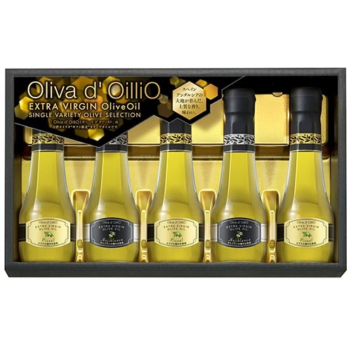  подарок оливковый масло набор день Kiyoshi oi rio Oliva d' OilliO extra балка Gin оливковый масло 5 шт. комплект упаковка settled. . соответствует 