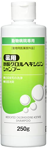 フジタ製薬 薬用酢酸クロルヘキシジンシャンプー 250g×1個の商品画像