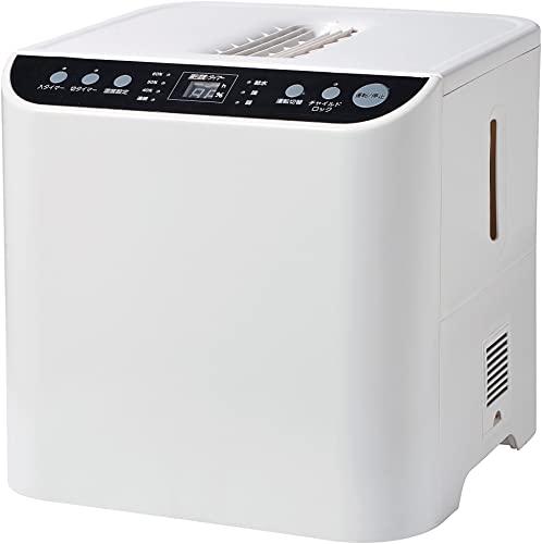 【未使用】大容量スチームファン式加湿器 YHN-1200B(W) ユアサプライムス ユアサプライムス 大容量スチームファン式