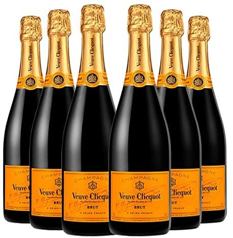 Veuve Clicquot ヴーヴ・クリコ イエローラベル・ブリュット NV 750mlびん 1ケース（6本） シャンパン・スパークリングワインの商品画像