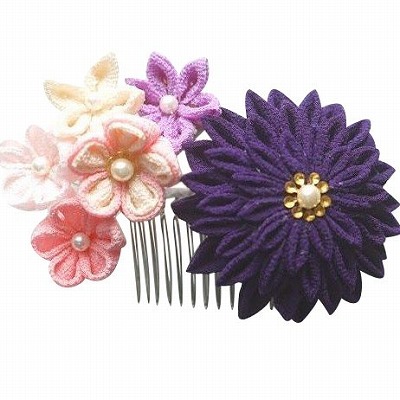  knob skill, purple large flower | pink small flower,chirimenbunny,Palette Japan