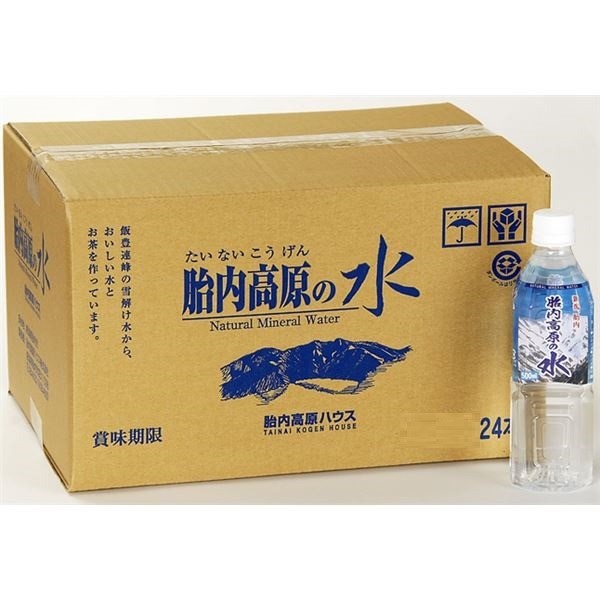 胎内高原ハウス 胎内高原の水 350ml×48本 ペットボトル ミネラルウォーター、水の商品画像