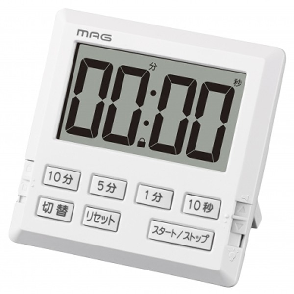 [ regular goods ]NOA Noah precise clock TM-604 WH timer MAG mug Ben ga.