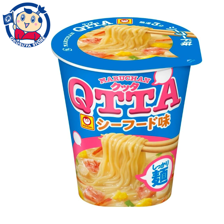 東洋水産 MARUCHAN QTTA シーフード味 75g × 24個 MARUCHAN QTTA カップラーメンの商品画像