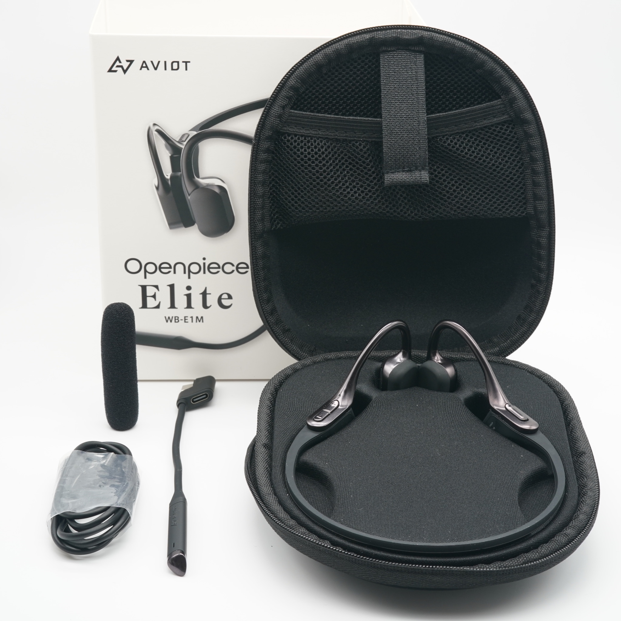 AVIOT Openpiece Elite 指向性ECMブームマイク同梱モデル WB-E1M AVIOT Openpiece Elite 指向性ECMブームマイク同梱モデル WB-E1M
