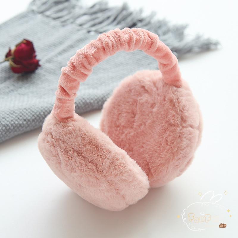  earmuffs earmuffs la- ear present . earmuffs ear cover fur protection against cold lady's Kids child folding folding compact 