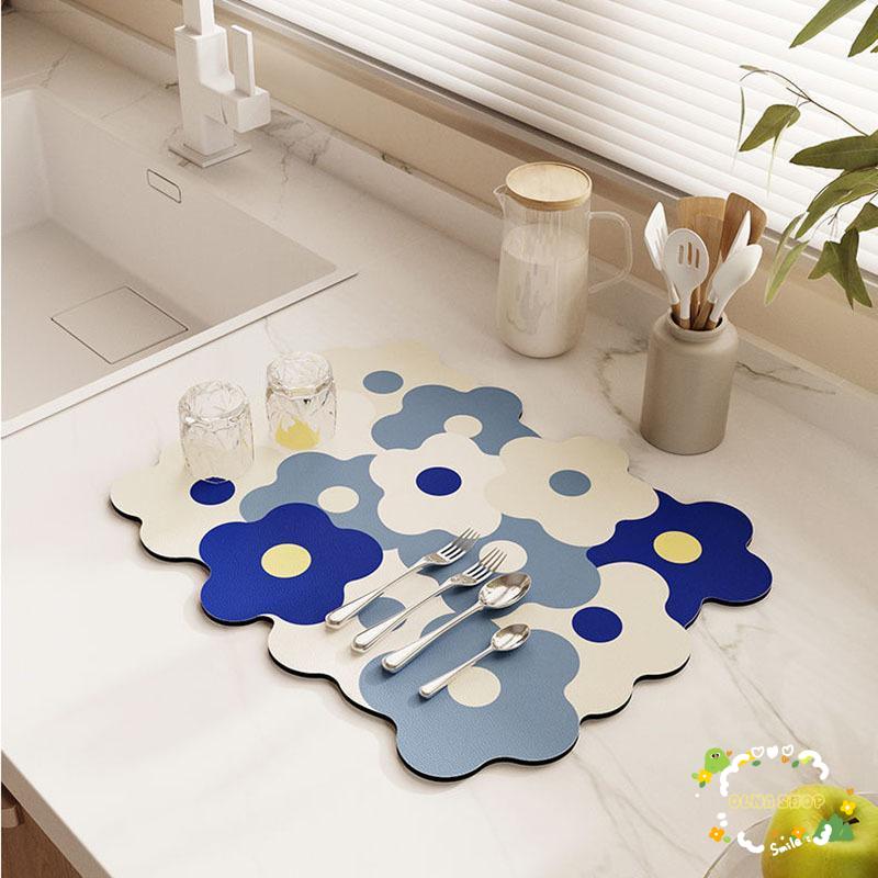  place mat Play s mat single goods 30 40cm rectangle flower floral print stylish lovely lunch mat rug kitchen miscellaneous goods kitchen supplies life .