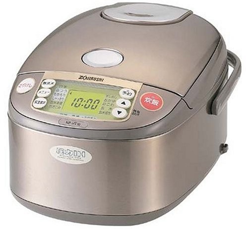 ZOJIRUSHI pressure IH..ja- carry to extremes ..NP-HT10-XJ stainless steel Brown 