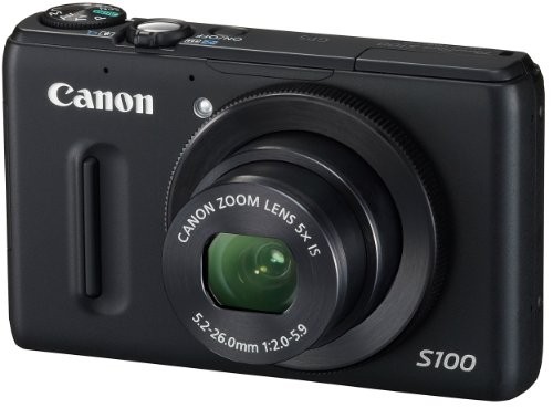 キヤノン パワーショット PowerShot S100（ブラック） コンパクトデジタルカメラ本体の商品画像