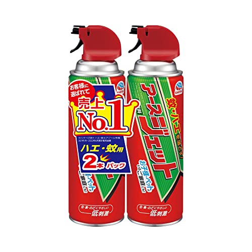  earth jet [450mlx 2 ps ] insecticide spray low . ultra / fragrance free fly * mosquito for tokojilami*ma mites *ie mites also ( earth made medicine )