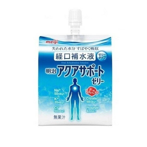 明治 meiji アクアサポート 経口補水液 ゼリー 200g×6個 経口補水液の商品画像