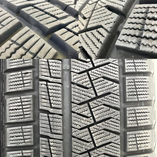  б/у шина 2 шт. комплект 205/55R16 91Q Pirelli ICE ASIMMETRICO PLUS зима зимний 205/55/16 Legacy 86/ Auris b10523