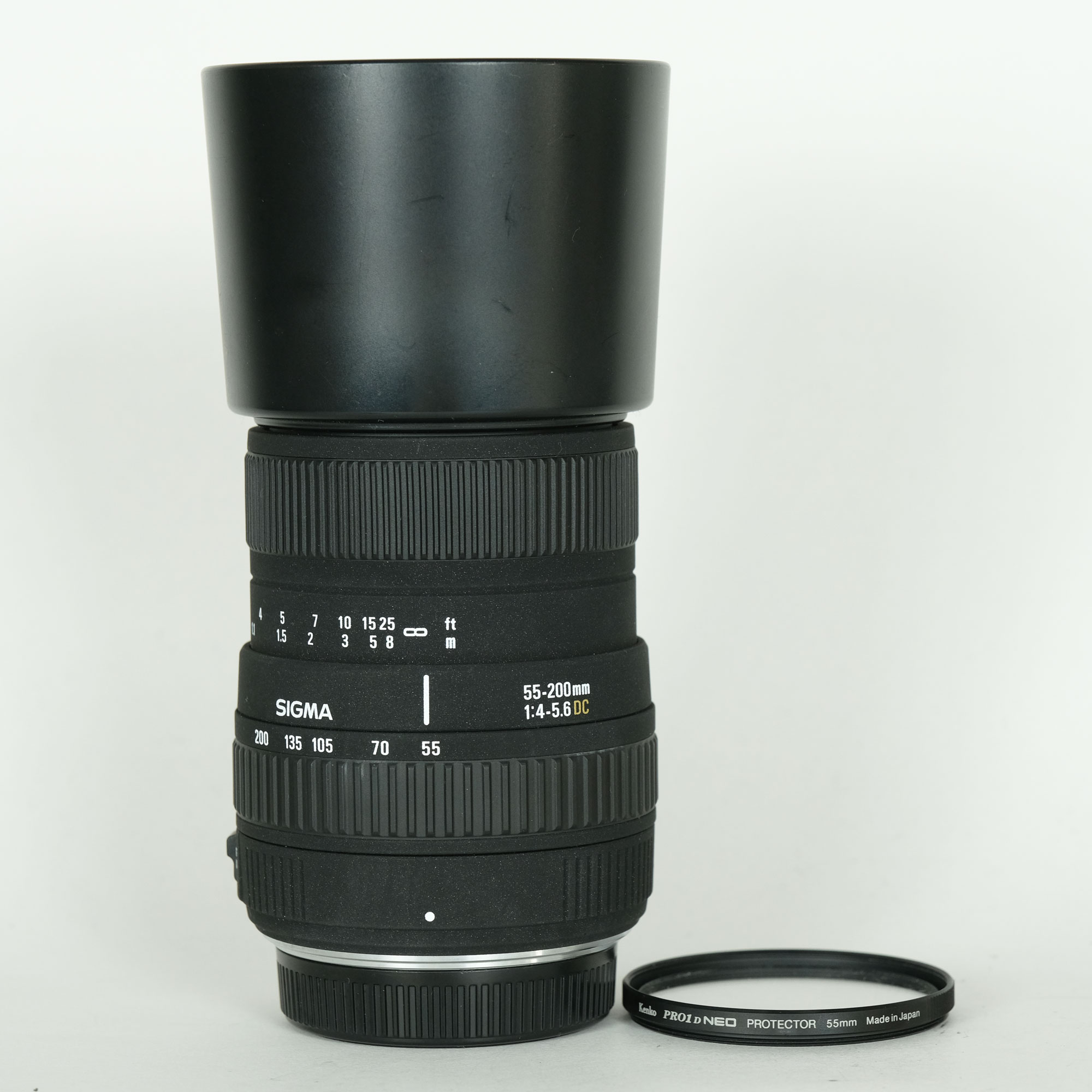 SIGMA シグマ 55-200mm F4-5.6 DC ペンタックス用 交換レンズ - 最安値
