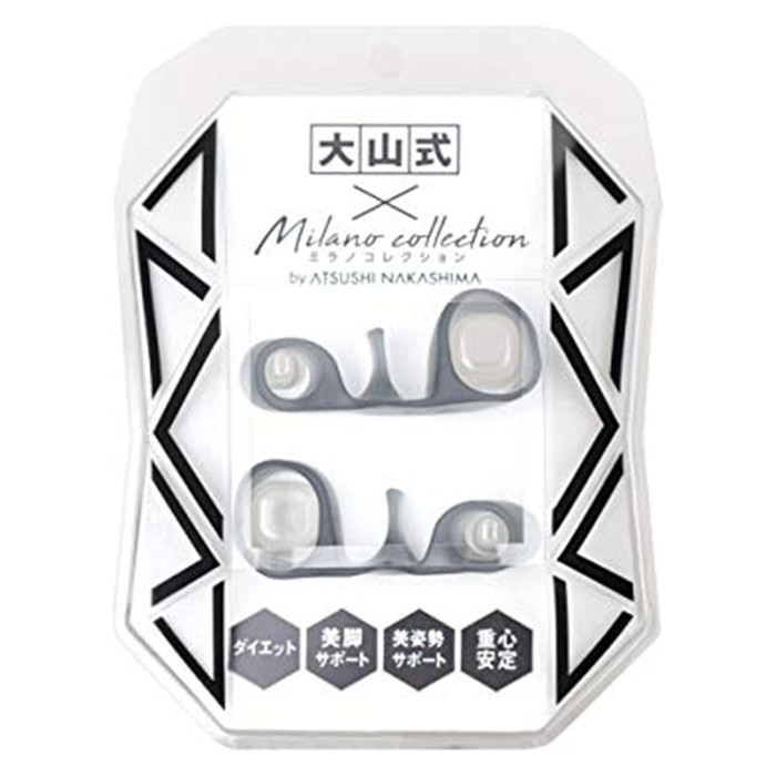 i- Smile large mountain type body make-up pad Milano Collection model pair finger pad 