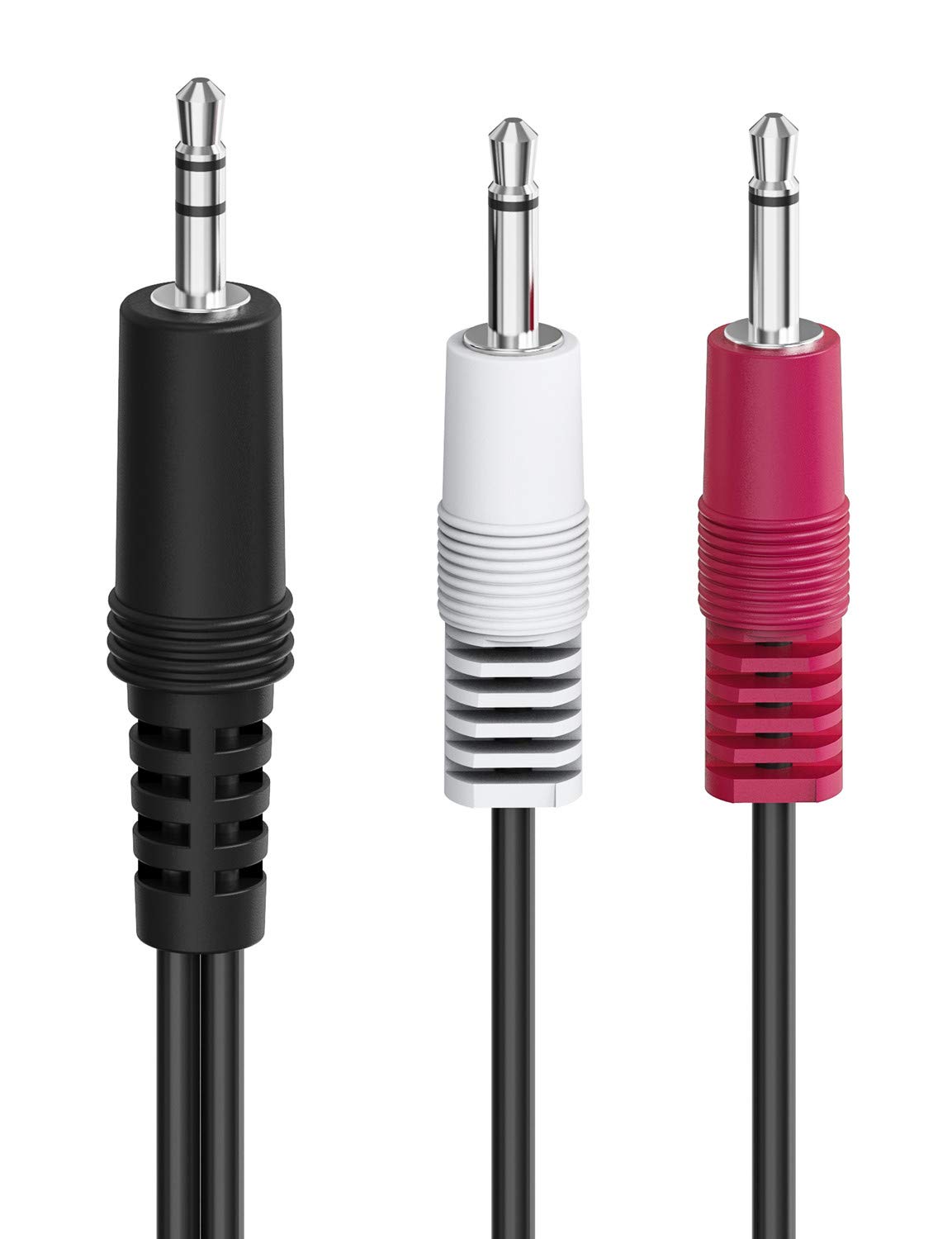  стерео монофонический изменение кабель 1m 3.5mm Mini штекер -3.5mm Mini штекер x2 мужской мужской wuernine динамик наушники для TRS