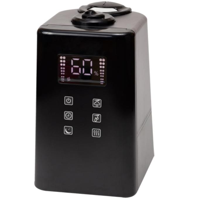 アルファックス・コイズミ アルコレ 加熱超音波式加湿器 ASH-6012K（ブラック） アルコレ 加湿器の商品画像