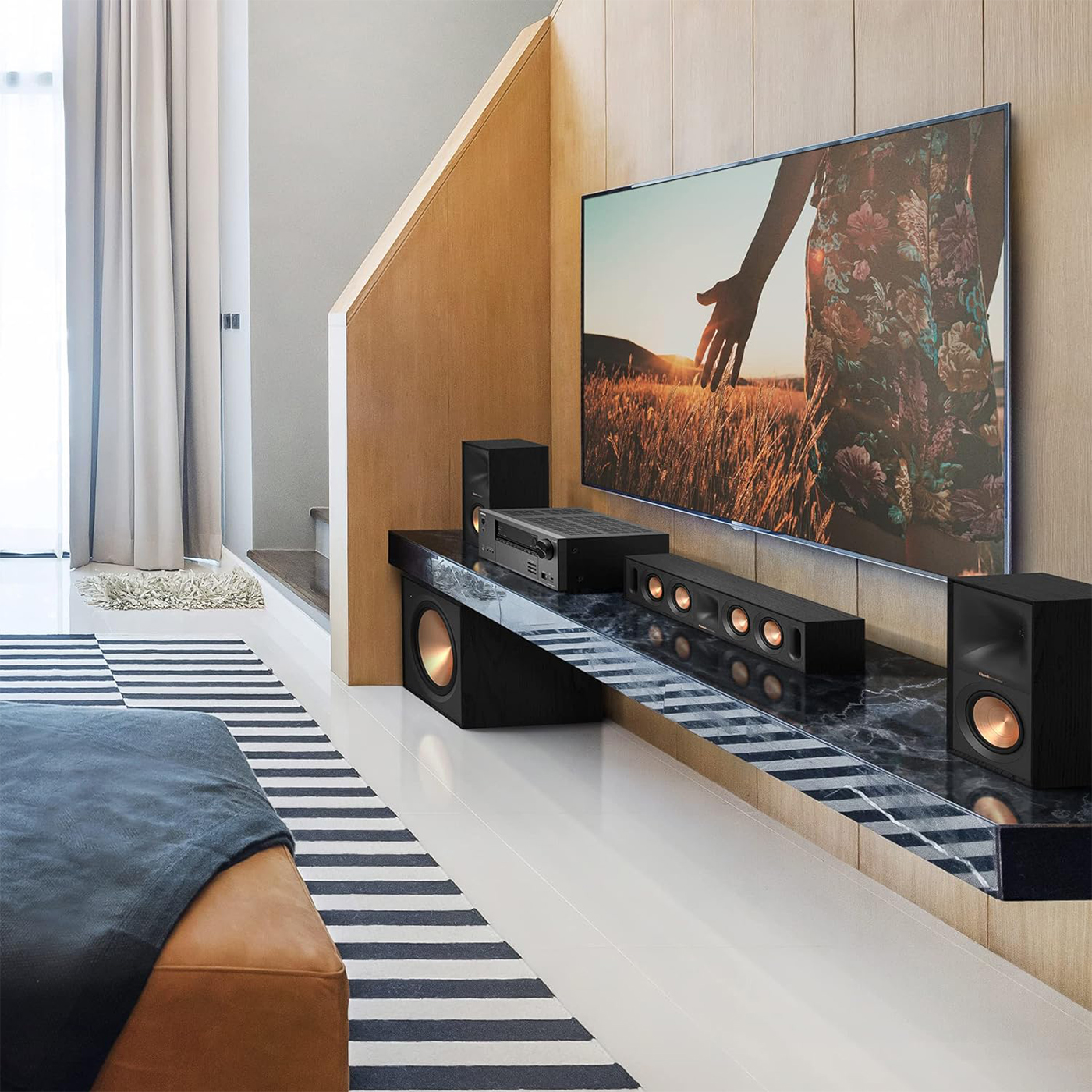 R-50M[Klipsch_klipshu][ книжная полка type динамик ( пара )]TractrixR( тигр ktoliks) звуковой сигнал * скорость чувство. есть конусообразный TCP сабвуфер оборудован 