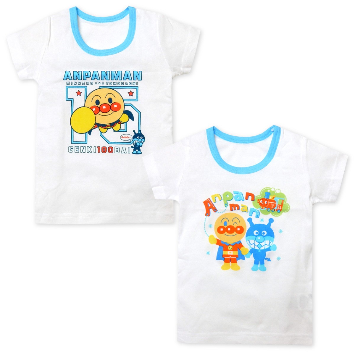  бесплатная доставка мужчина . baby Anpanman 2 листов комплект рубашка с коротким рукавом хлопок 100% внутренний нижнее белье нижнее белье мужчина 90cm 95cm a-1923a почтовая доставка соответствует 