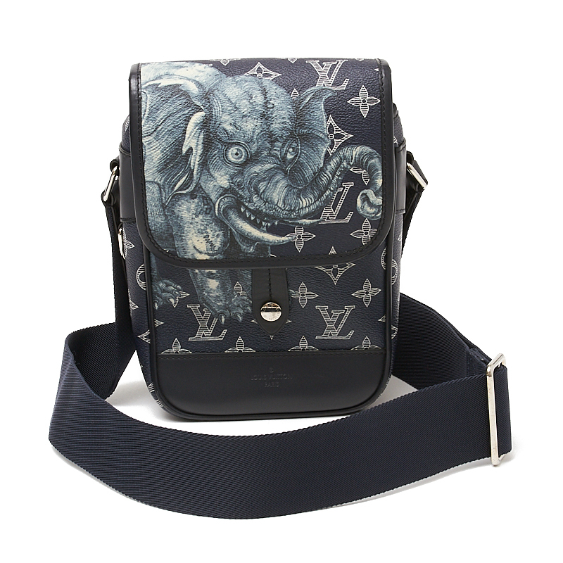 モノグラム・サバンナ キャンバス メッセンジャー BB M54246 （アンクル）