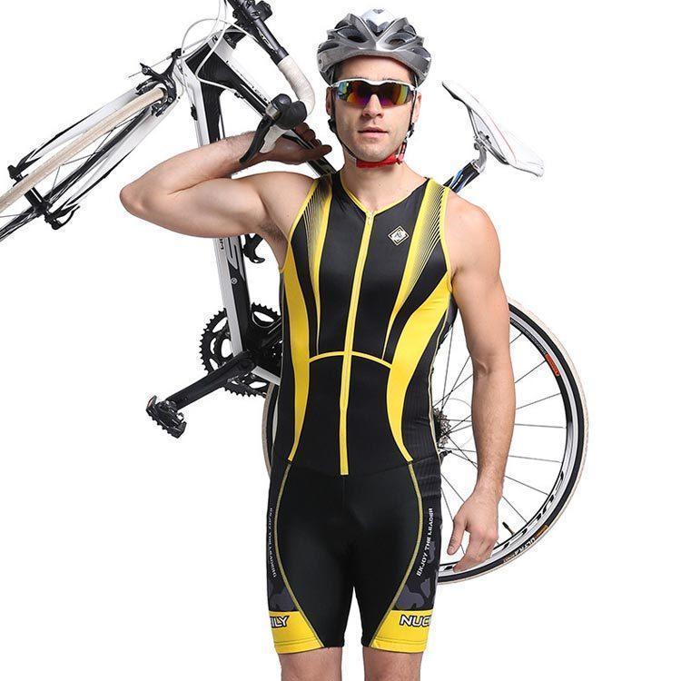  triathlon for Try suit men's triathlon suit contest wet suit large size for summer cycle wear bicycle road bike wear s