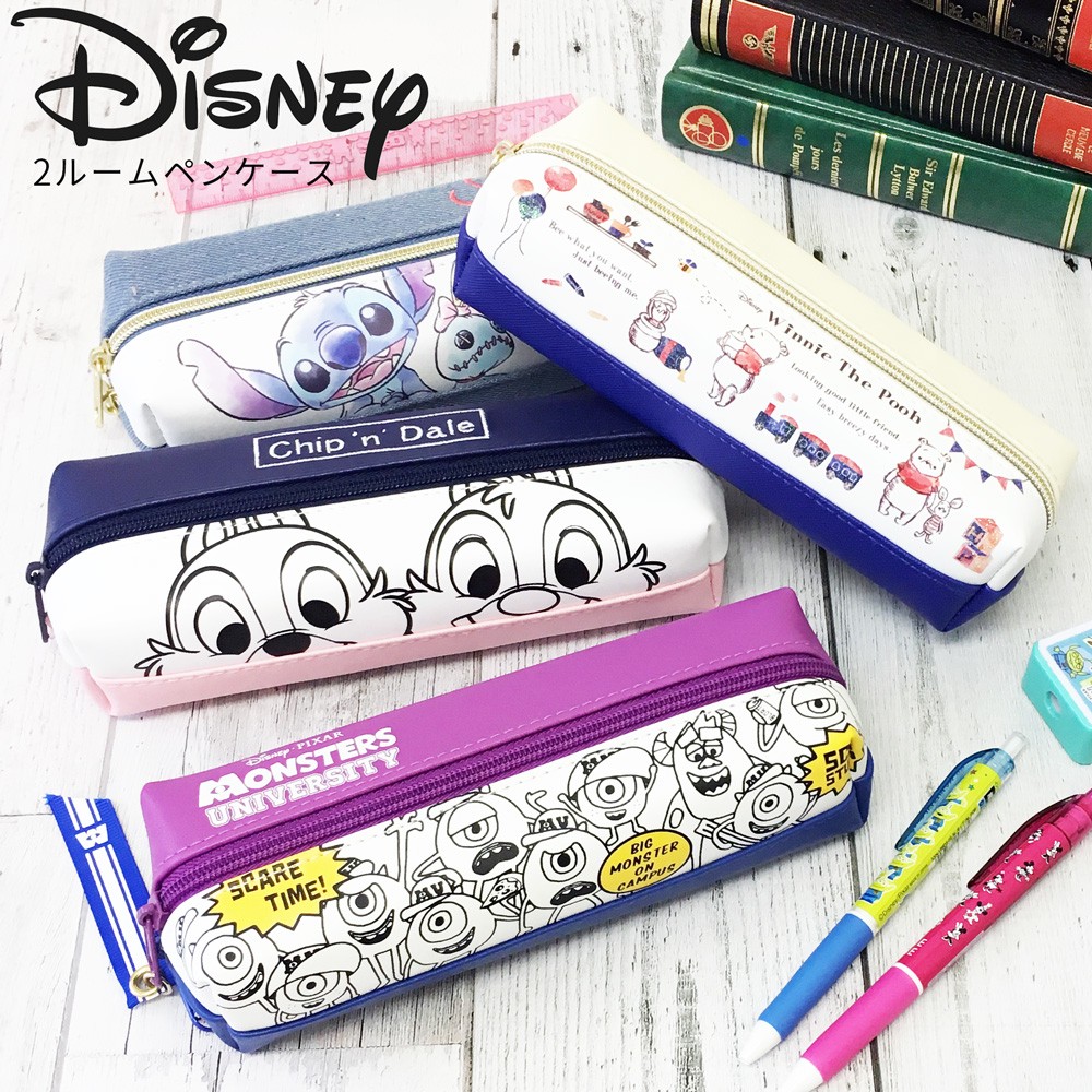 アメリカ版 モンスターインク Disney Pixer ディズニー 缶ペンケース 筆箱 海外並行輸入正規品