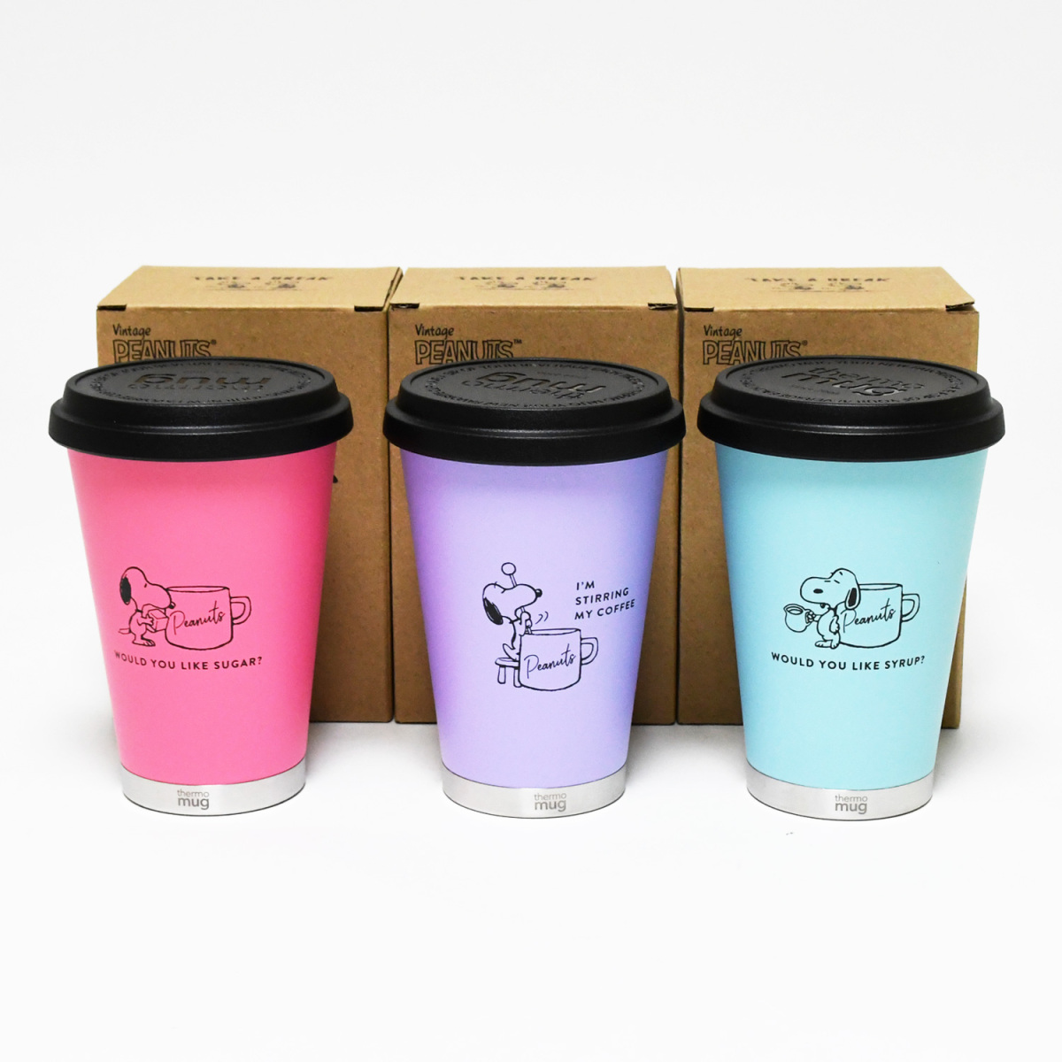 オンラインショップ タンブラー コップ Tumbler マイボトル エコ キャラクター スヌーピー Pa 31 Pa 30 Peanuts Snoopy 内フタ付き ピーナッツ 保温水筒