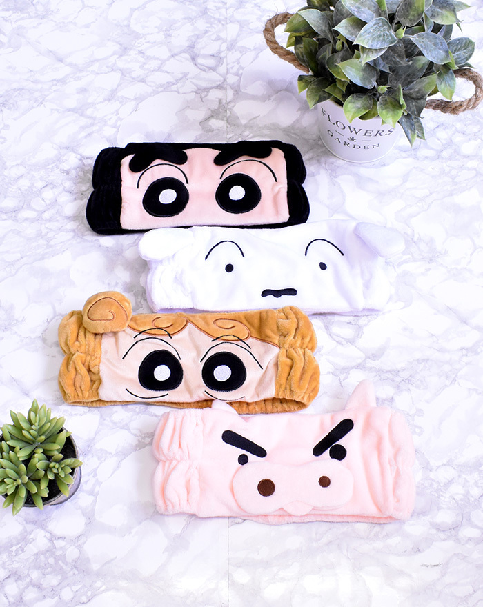 キャラクターヘアバンド クレヨンしんちゃん 化粧 バンド かわいい ヘアー コスメ おしゃれ メイク ヘア 人気 ヘアバンド 髪