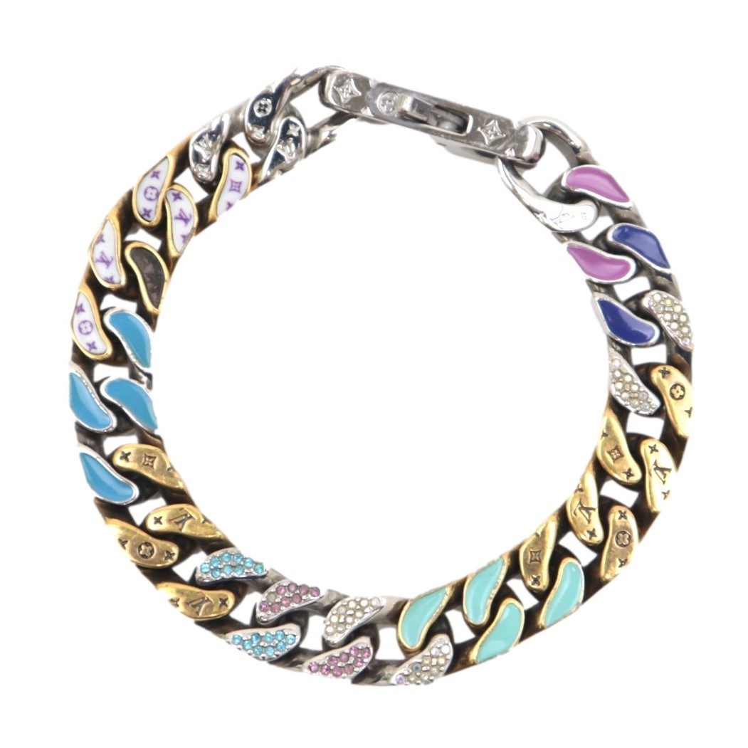 LOUIS VUITTON　 ブレスレット　草間彌生　付属品なし　長さ約22cm LOUIS VUITTON ブレスレット 草間彌生 付属品なし 長さ約22cm