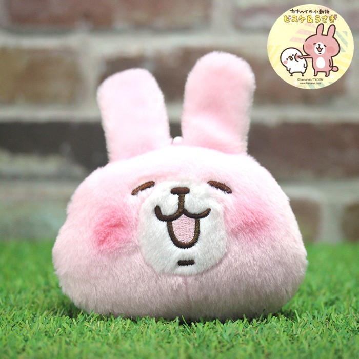 カナヘイ うさぎ リールパスケース キャラクター定期入れ Line ラインスタンプ ねこくまうさぎ百貨 通販 Yahoo ショッピング