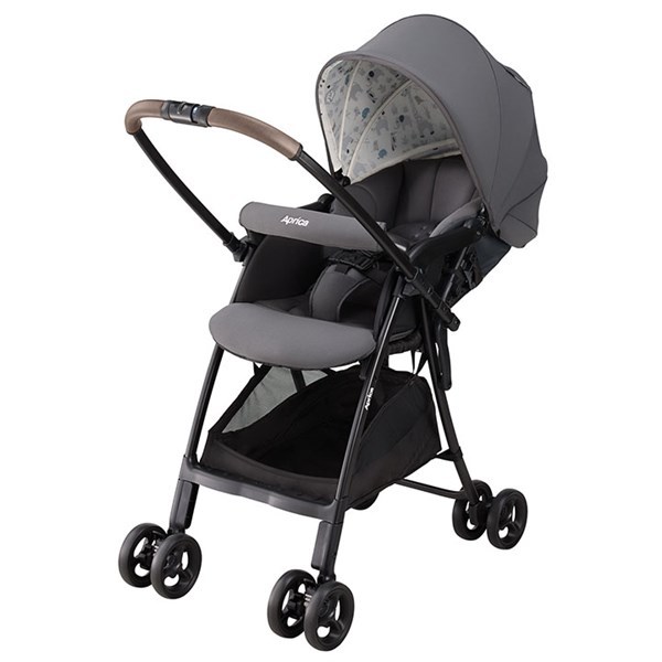  Aprica ka Rune air mesh AB gray (GR) super light weight 3.9kg both against surface A type stroller [P/N][3 year guarantee object goods ][ free shipping Okinawa * one part ground 