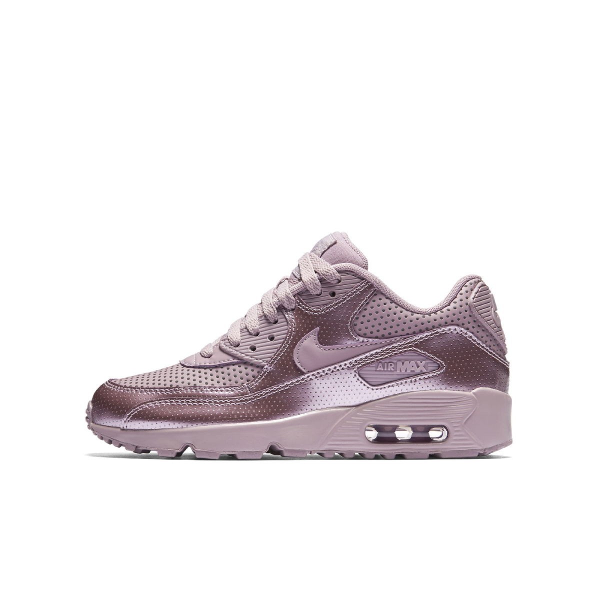 NIKE AIR MAX 90 SE LEATHER GS "ELEMENTAL ROSE" 859633-600 （エレメンタローズ/エレメンタローズ/エレメンタローズ） エア マックス エア マックス 90 子ども用スニーカー、スリッポンの商品画像