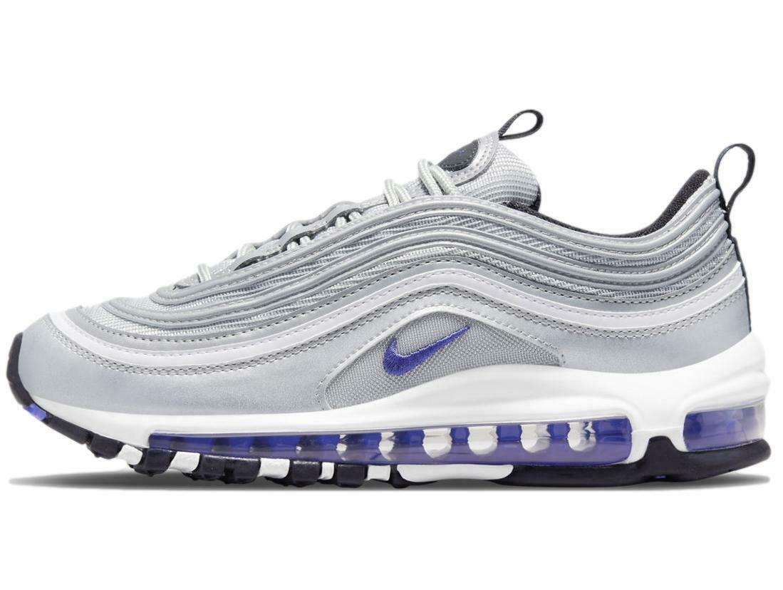 AIR MAX 97 GS "METALLIC SILVER PERSIAN VIOLET" 921522-027 （メタリックシルバー/ブラック/ホワイト/ペルシアンバイオレット）の商品画像