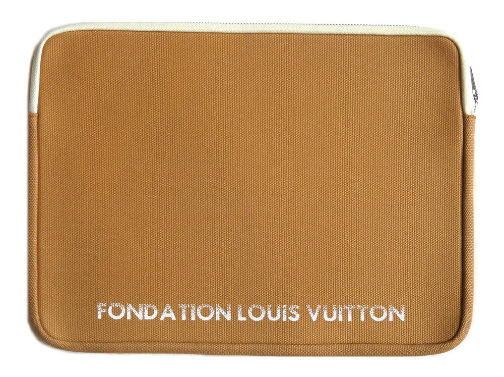  Париж ограничение!LOUIS VUITTON/ Louis Vuitton картинная галерея / ноутбук кейс планшет кейс 15 дюймовый LAP top case / мелкие вещи сумка /FONDATION LOUIS VUITTON