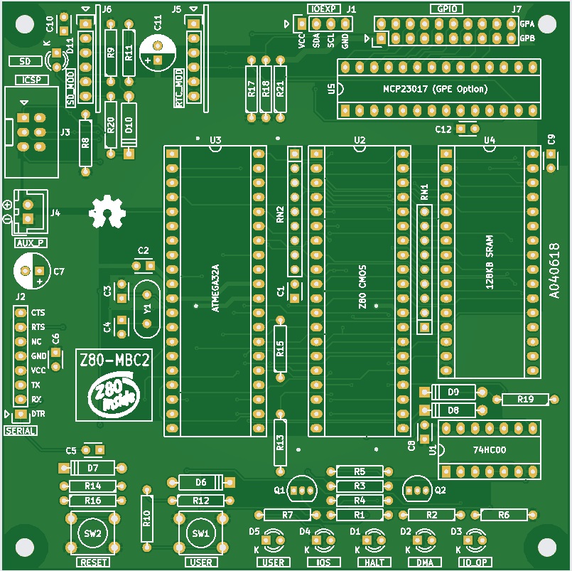 [CP/M. move ]Z80-MBC2 exclusive use basis board 