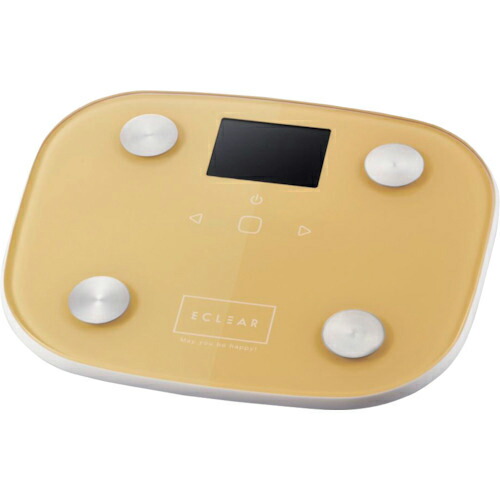 エクリア 体組成計 HCS-FS03YL （イエロー）